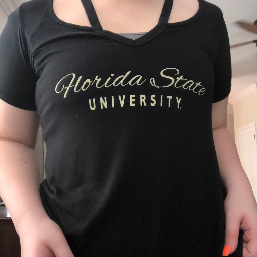 FSU Cut Out Shirt